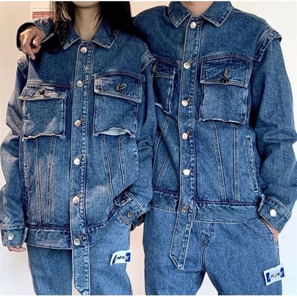 korean niche brand ader fall / winter 2020 men's and women's basic simple casual versatile denim jacket, Black;green
korean niche brand ader fall / winter 2020 men's and women's basic simple casual versatile denim jacket, Black;green