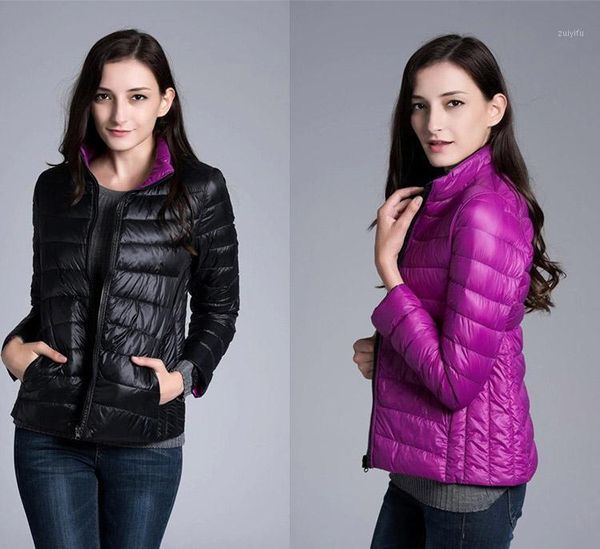 woman stand collar slim short ultra light down jackets female two side wear coat parkas plus size chaqueta mujer giacca donna1, Black;brown
woman stand collar slim short ultra light down jackets female two side wear coat parkas plus size chaqueta mujer giacca donna1, Black;brown