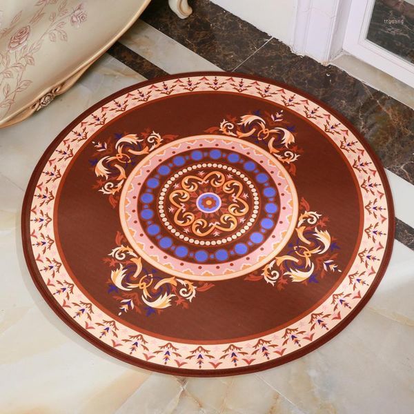 flower printed round carpet for living room computer chair area rug children play tent floor mat cloakroom rug1
flower printed round carpet for living room computer chair area rug children play tent floor mat cloakroom rug1