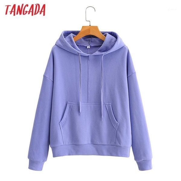 tangada women solid purple hoodie sweatshirts 2020 autumn oversize ladies pullovers pocket hooded sy2431, Black
tangada women solid purple hoodie sweatshirts 2020 autumn oversize ladies pullovers pocket hooded sy2431, Black