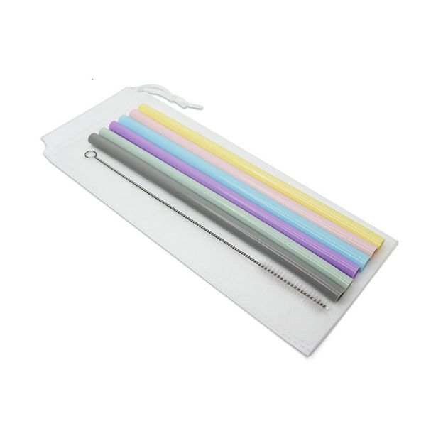 silicone juice straw beverage with cleaning brush milk tea cocktail outdoor portable drinking straws sets
silicone juice straw beverage with cleaning brush milk tea cocktail outdoor portable drinking straws sets