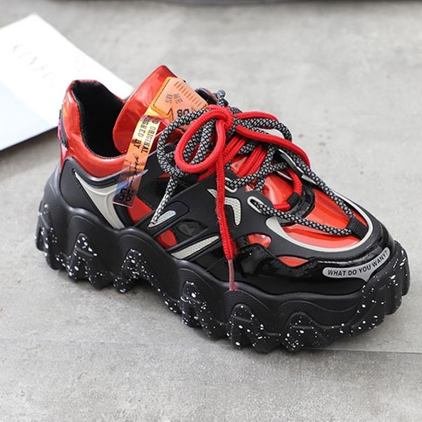 adboov new wave sole fashion sneakers women laser upper platform casual shoes woman zapatillas de deporte mujer 201110, Black
adboov new wave sole fashion sneakers women laser upper platform casual shoes woman zapatillas de deporte mujer 201110, Black