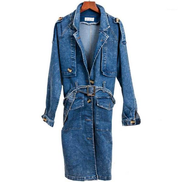 spring autumn denim trench coat women long jean windbreaker female casual jeans outwear loose cowboy coats 910061, Tan;black
spring autumn denim trench coat women long jean windbreaker female casual jeans outwear loose cowboy coats 910061, Tan;black
