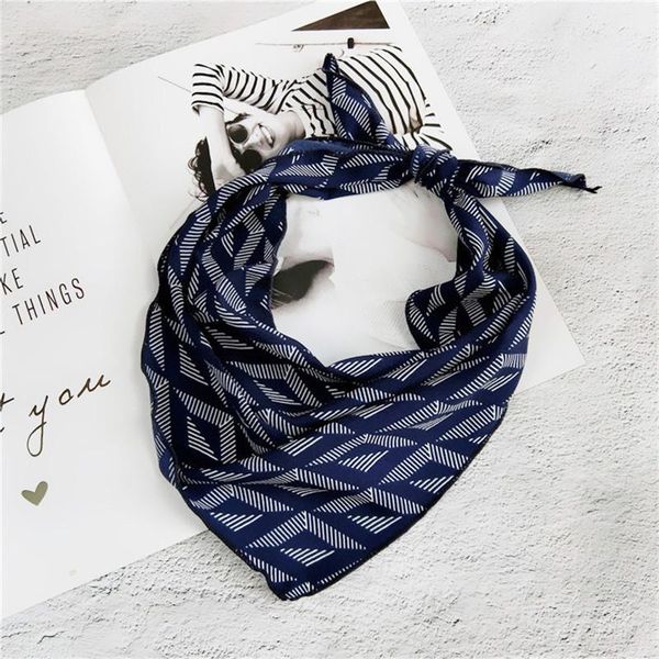 3585cm kerchief triangle scarf muffler bandana foulard female neckerchief small bandana hair tie band scarves wholesale wmtpce bdesybag, Blue;gray
3585cm kerchief triangle scarf muffler bandana foulard female neckerchief small bandana hair tie band scarves wholesale wmtpce bdesybag, Blue;gray