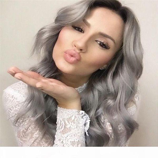 новое прибытие 1b парик волос серый ombre объемная волна волос полный парик шнурка серебристо-серый цвет 2 фронта шнурка, Black;brown
новое прибытие 1b парик волос серый ombre объемная волна волос полный парик шнурка серебристо-серый цвет 2 фронта шнурка, Black;brown