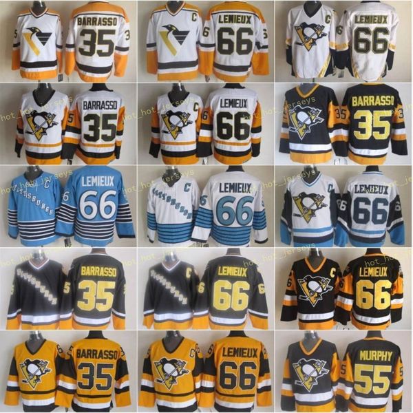 1992 pittsburgh vintage #35 tom barrasso hockey jerseys 55 larry murphy 66 mario lemieux black yellow mens stitched, Black;red
1992 pittsburgh vintage #35 tom barrasso hockey jerseys 55 larry murphy 66 mario lemieux black yellow mens stitched, Black;red