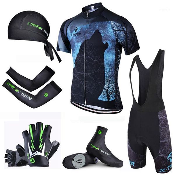 pro x-tiger summer cycling set cycling jersey set shorts sleeve mountian bike clothes racing bicycle clothing wear1, Black;blue
pro x-tiger summer cycling set cycling jersey set shorts sleeve mountian bike clothes racing bicycle clothing wear1, Black;blue