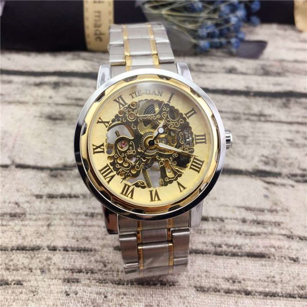 belt steampunk watch winner classic men's fashion hollow out watch men's mechanical watch, Slivery;brown
belt steampunk watch winner classic men's fashion hollow out watch men's mechanical watch, Slivery;brown