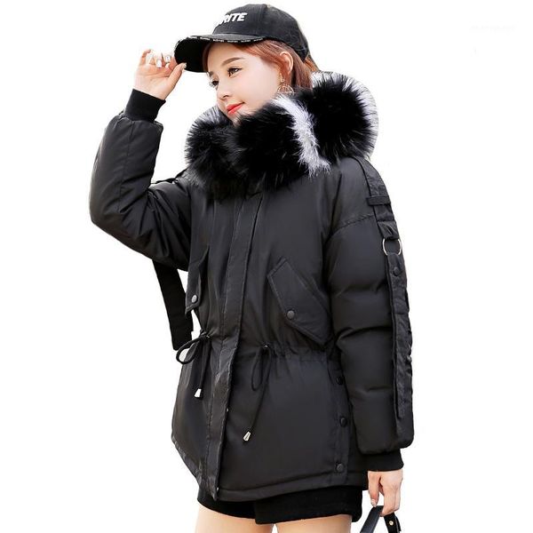 winter jacket with fur collar warm new hooded female women winter coat long parka women new outwear camperas coat1, Black
winter jacket with fur collar warm new hooded female women winter coat long parka women new outwear camperas coat1, Black