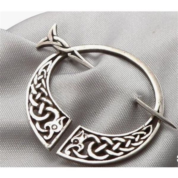 sanlan the dragon of the celts brooch scandinavian norse jewelry viking brooches 201009, Gray
sanlan the dragon of the celts brooch scandinavian norse jewelry viking brooches 201009, Gray