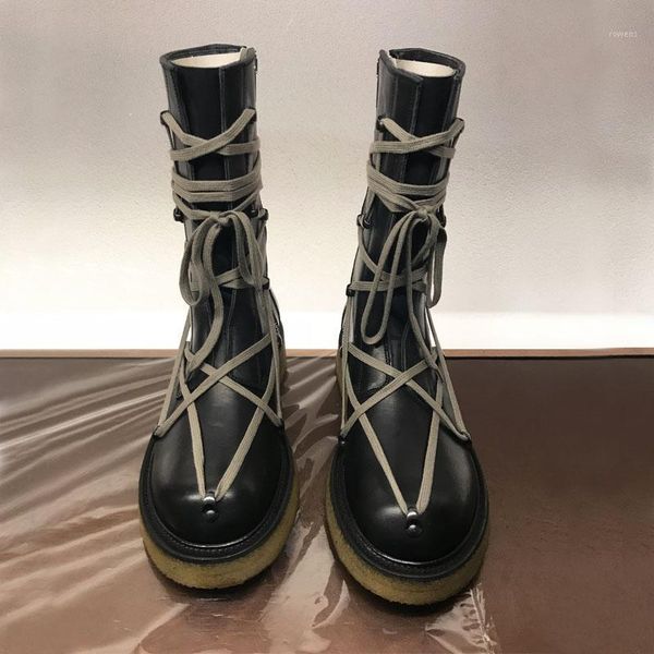 designer handsome boots desert boots female 2020 british style thick bottom motorcycle short1, Black