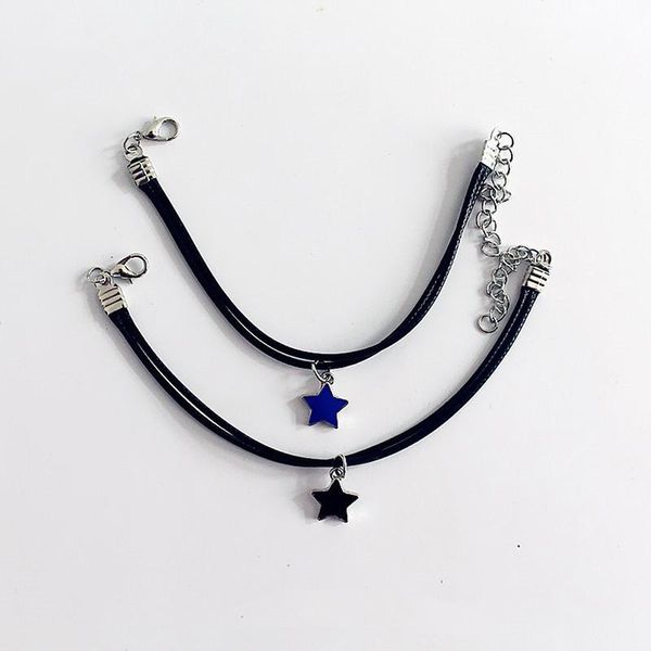 New Fashion Couple Bracelets Handmade Rope Chain Stars Bracelet For Women And Men Paired Bracelets Gifts For Lovers, Golden;silver
New Fashion Couple Bracelets Handmade Rope Chain Stars Bracelet For Women And Men Paired Bracelets Gifts For Lovers, Golden;silver