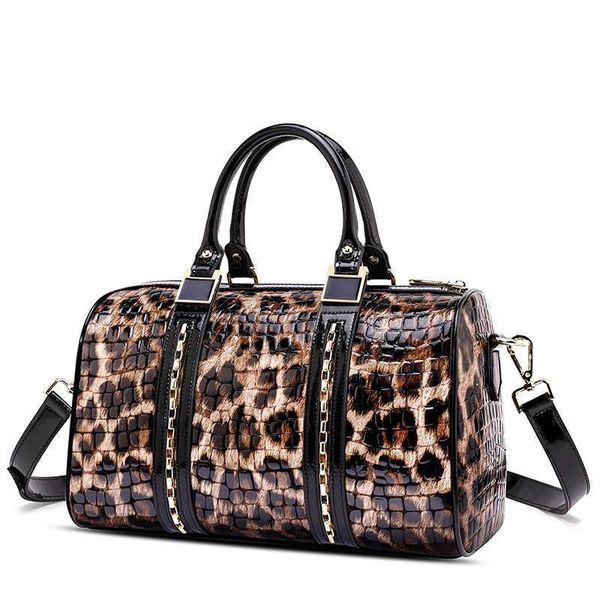 genuine leather women bag\handbag leopard pattern ladies' tote boston bag cowhide pillow bag female shoulder bags crossbody
genuine leather women bag\handbag leopard pattern ladies' tote boston bag cowhide pillow bag female shoulder bags crossbody