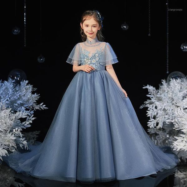 flower girl dresses princess short luxury blue tulle lace elegant ball gown floor-length tiered embroidery kids party dress d2501, Red;yellow
flower girl dresses princess short luxury blue tulle lace elegant ball gown floor-length tiered embroidery kids party dress d2501, Red;yellow