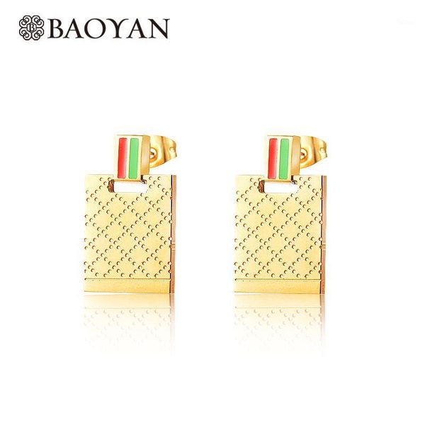 baoyan stainless steel earrings fashion jewelry women minimalist punk small square rectangle silver gold stud earrings for women1, Golden;silver
baoyan stainless steel earrings fashion jewelry women minimalist punk small square rectangle silver gold stud earrings for women1, Golden;silver