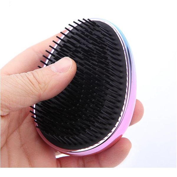 magic anti-static hair brush handle tangle detangling comb shower electroplate massage comb salon hair styl jllemn, Silver
magic anti-static hair brush handle tangle detangling comb shower electroplate massage comb salon hair styl jllemn, Silver