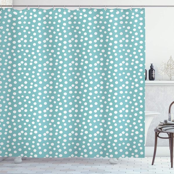 turquoise shower curtain retro vintage 60s 50s inspired geometric polka dots romantic art print bathroom decor set with hooks
turquoise shower curtain retro vintage 60s 50s inspired geometric polka dots romantic art print bathroom decor set with hooks