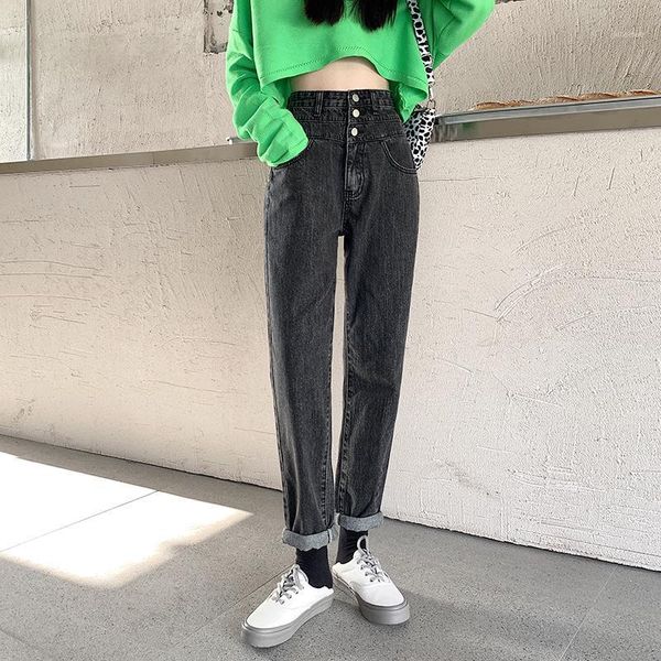 zhisilao new high waist harem jeans women plus size vintage boyfriend straight denim pants loose mom jeans 2021 streetwear1, Blue
zhisilao new high waist harem jeans women plus size vintage boyfriend straight denim pants loose mom jeans 2021 streetwear1, Blue