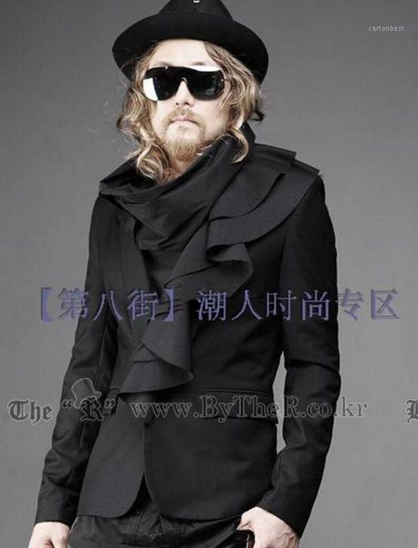 men's suits & blazers xs-5xl 2021 fashion korean winter slim small suit collocation wave placket design plus size singer costumes1, White;black
men's suits & blazers xs-5xl 2021 fashion korean winter slim small suit collocation wave placket design plus size singer costumes1, White;black