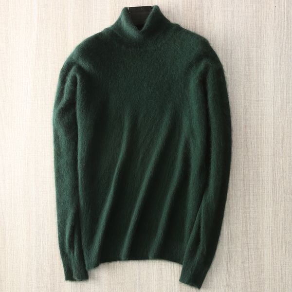 2021 man 100% mink cashmere mesh sweaters warm sale soft turtlenecks high winter bulk 8-color male sweater jumpers hcty, Black
2021 man 100% mink cashmere mesh sweaters warm sale soft turtlenecks high winter bulk 8-color male sweater jumpers hcty, Black