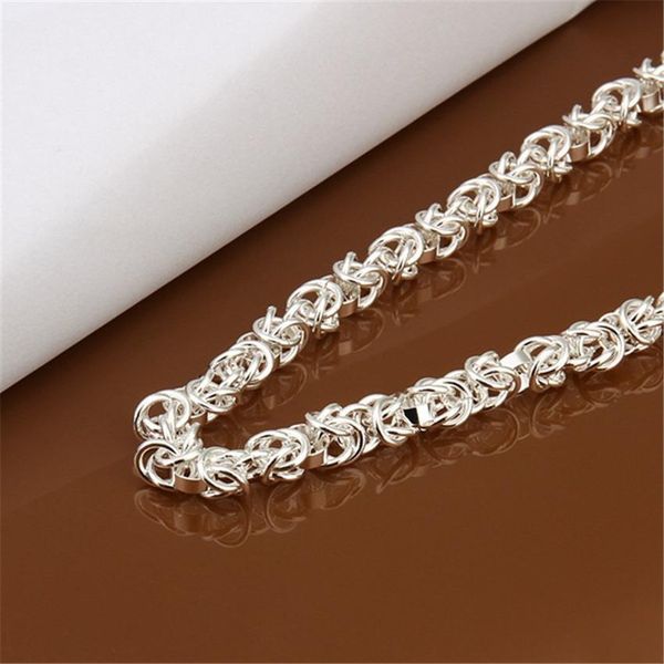 men's silver color fashion classic refined luxury noble ornate necklace fashion selling silver jewelry h bbyfyg
men's silver color fashion classic refined luxury noble ornate necklace fashion selling silver jewelry h bbyfyg