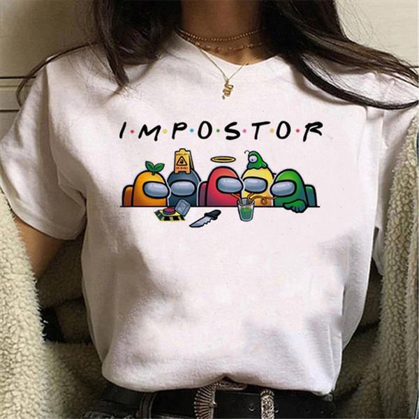 new kawaii game among us t shirt women funny summer cartoon graphic printed tees hip hop tshirts, White
new kawaii game among us t shirt women funny summer cartoon graphic printed tees hip hop tshirts, White