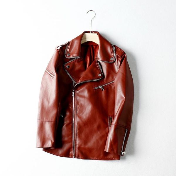 autumn korean zipper biker coat streetwear women 2020 new faux leather jacket women pu soft motorcycle outerwear loose plus size1, Black
autumn korean zipper biker coat streetwear women 2020 new faux leather jacket women pu soft motorcycle outerwear loose plus size1, Black