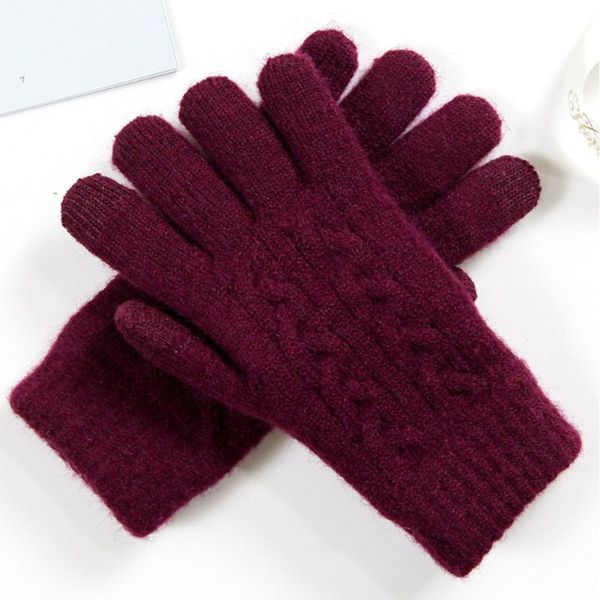 warm women gloves touchscreen solid knitted washable elastic wrist soft autumn winter double thickness outdoor daily, Blue;gray
warm women gloves touchscreen solid knitted washable elastic wrist soft autumn winter double thickness outdoor daily, Blue;gray