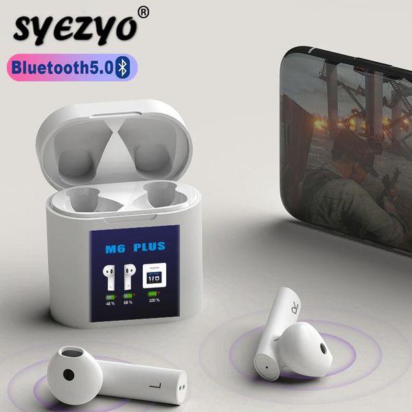m6 plus tws earphones bluetooth wireless 6d stereo headset works on all smartphones support forehead temperature gun with dual 
m6 plus tws earphones bluetooth wireless 6d stereo headset works on all smartphones support forehead temperature gun with dual