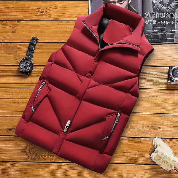 wholesale down cotton vest men's autumn and winter season handsome waistcoat warm vest sleeveless sports jacket, Black;white
wholesale down cotton vest men's autumn and winter season handsome waistcoat warm vest sleeveless sports jacket, Black;white