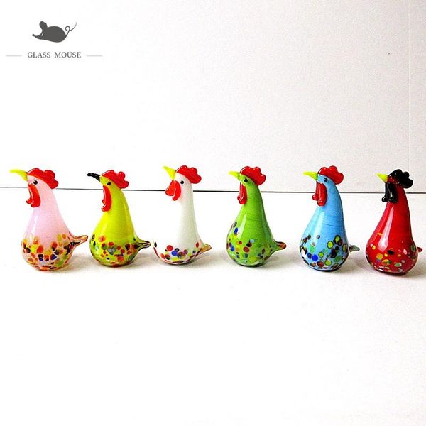 6pcs decorative figurines miniature glass chicken ornaments murano style home garden decor lovely handmade glass animals statues
6pcs decorative figurines miniature glass chicken ornaments murano style home garden decor lovely handmade glass animals statues