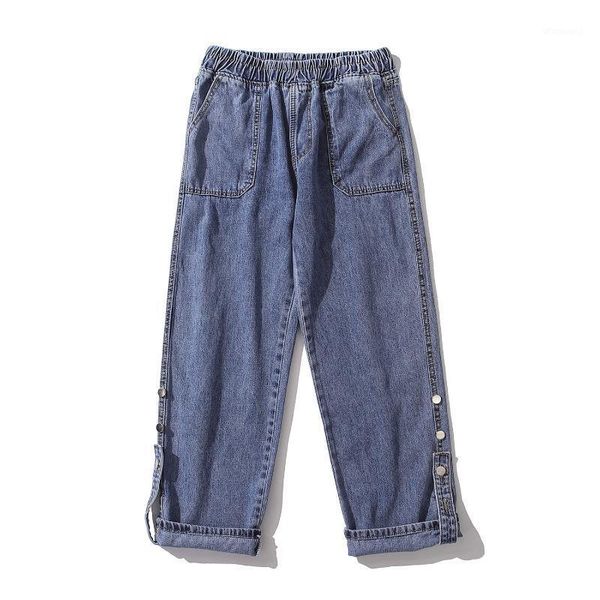 2021 spring men wide leg jeans mens hip hop streetwear denim pants male brand loose straight baggy trousers1, Blue
2021 spring men wide leg jeans mens hip hop streetwear denim pants male brand loose straight baggy trousers1, Blue