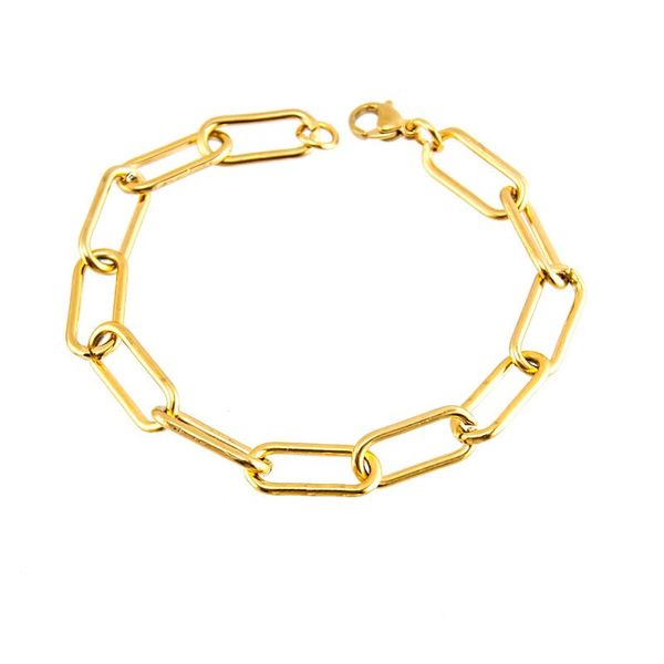 100% stainless steel bracelet for women men metal lock chain bracelets pulseras mujer boho jewelry dropshipping, Black
100% stainless steel bracelet for women men metal lock chain bracelets pulseras mujer boho jewelry dropshipping, Black