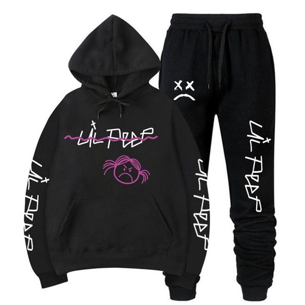 rip lil peep hoodie sweatshirt sets men/women winter warm fleece hoodies sweatshirts+sweatpants suits hip hop pullover hooded, Gray
rip lil peep hoodie sweatshirt sets men/women winter warm fleece hoodies sweatshirts+sweatpants suits hip hop pullover hooded, Gray
