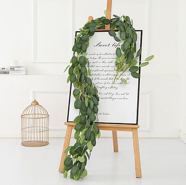 decorative flowers & wreaths 2m artificial green hanging vine plant leaves garland fake for wedding party home garden wall decoration1
decorative flowers & wreaths 2m artificial green hanging vine plant leaves garland fake for wedding party home garden wall decoration1