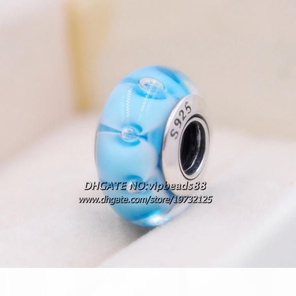 s925 sterling silver jewelry sky blue water droplets murano glass charms beads fit european pandora diy bracelets & necklace 008, Black
s925 sterling silver jewelry sky blue water droplets murano glass charms beads fit european pandora diy bracelets & necklace 008, Black