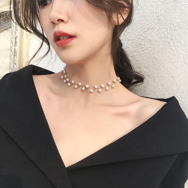 chokers iuan spring arrival korean style elegant pearl necklace for woman party jewelry gift #iun010, Golden;silver
chokers iuan spring arrival korean style elegant pearl necklace for woman party jewelry gift #iun010, Golden;silver