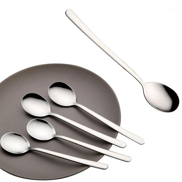 ctree 1pcs thicken 304 stainless steel soup spoon coffee stirring spoon dessert ice cream household kitchen tableware c4811
ctree 1pcs thicken 304 stainless steel soup spoon coffee stirring spoon dessert ice cream household kitchen tableware c4811