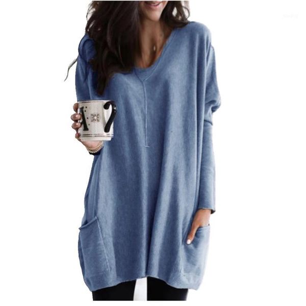 women shirt long sleeve gift soft loose autumn casual solid mid length cotton blend with pockets v neck breathable elegant1, White
women shirt long sleeve gift soft loose autumn casual solid mid length cotton blend with pockets v neck breathable elegant1, White