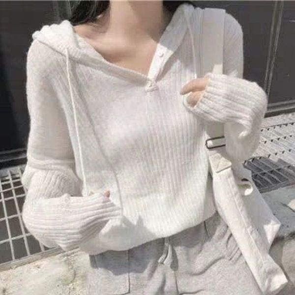 summer v-neck sweater 2020 new knitwear knitwearwhite knitwear hoodie thin coat women gentle wind women wqeps, White;black
summer v-neck sweater 2020 new knitwear knitwearwhite knitwear hoodie thin coat women gentle wind women wqeps, White;black