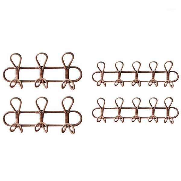 4 pack handmade rattan hanger wall hooks clothes retro rustic wall hanging hanger household hook tools 3 hooks & 51
4 pack handmade rattan hanger wall hooks clothes retro rustic wall hanging hanger household hook tools 3 hooks & 51