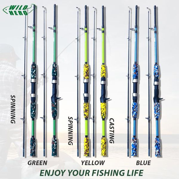 wildhero spinning casting hand lure fishing rod pesca carbon pole canne carp gear reel seat feeder ultralight mini surf 1.8m
wildhero spinning casting hand lure fishing rod pesca carbon pole canne carp gear reel seat feeder ultralight mini surf 1.8m