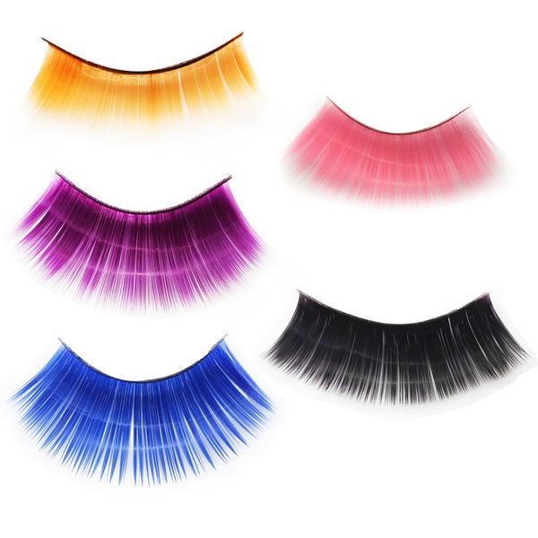 false eyelashes 1 pair colorful exaggeration thick long natural curling handmade profession eyelash extension tool
false eyelashes 1 pair colorful exaggeration thick long natural curling handmade profession eyelash extension tool