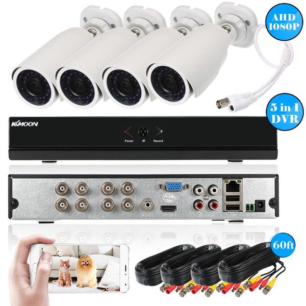 kkmoon 8ch 1080p hybrid 5-in-1 digital video recorder+ 4*1080p ahd waterproof ir cctv camera for cctv security system
kkmoon 8ch 1080p hybrid 5-in-1 digital video recorder+ 4*1080p ahd waterproof ir cctv camera for cctv security system