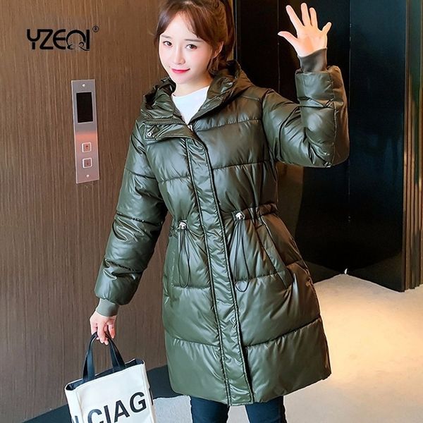 yzeqi winter women cotton jackets thick casual hooded padded female coats solid parka lady warm coat snow outwear 201028, Black
yzeqi winter women cotton jackets thick casual hooded padded female coats solid parka lady warm coat snow outwear 201028, Black