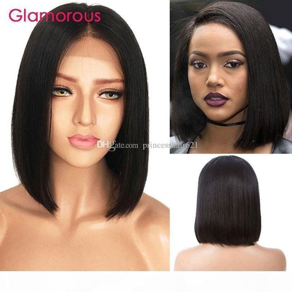 glamorous human hair bob style lace front wig full lace wig 8 10 12 14 inch available human hair short bob wig, Black;brown
glamorous human hair bob style lace front wig full lace wig 8 10 12 14 inch available human hair short bob wig, Black;brown