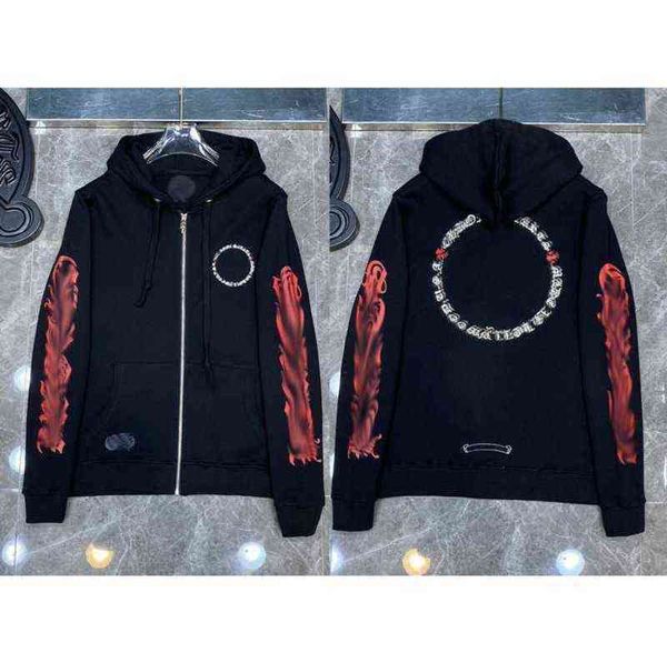 quality hoodie classic ch zipper autumn winter luxury fashion sweatshirts designer mens sweater horseshoe phantom cross print hooded woman, Black
quality hoodie classic ch zipper autumn winter luxury fashion sweatshirts designer mens sweater horseshoe phantom cross print hooded woman, Black