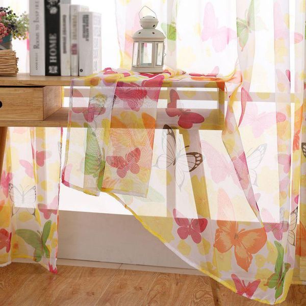 tulle voile door window balcony sheer panel screen butterfly curtains home room hanging decors children's room curtain new1
tulle voile door window balcony sheer panel screen butterfly curtains home room hanging decors children's room curtain new1