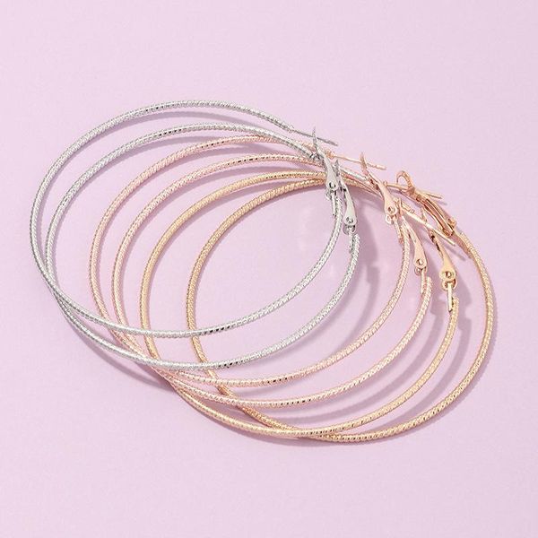 hoop & huggie fashion gold color big circle earring for women statement steampunk charm round earrings party jewelry gift 2021 wholesale, Golden;silver
hoop & huggie fashion gold color big circle earring for women statement steampunk charm round earrings party jewelry gift 2021 wholesale, Golden;silver