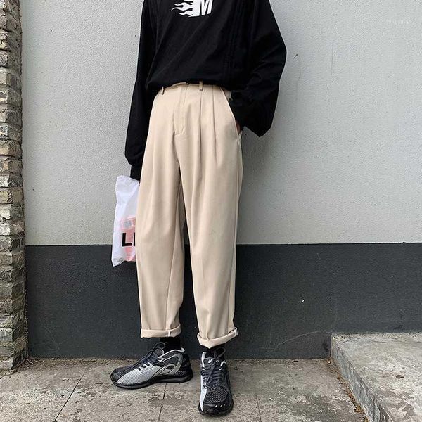 m-xxl2020 spring and summer new extra-wide wide-leg casual pants men's high waist straight nine-point pants trousers thin.1, Black
m-xxl2020 spring and summer new extra-wide wide-leg casual pants men's high waist straight nine-point pants trousers thin.1, Black